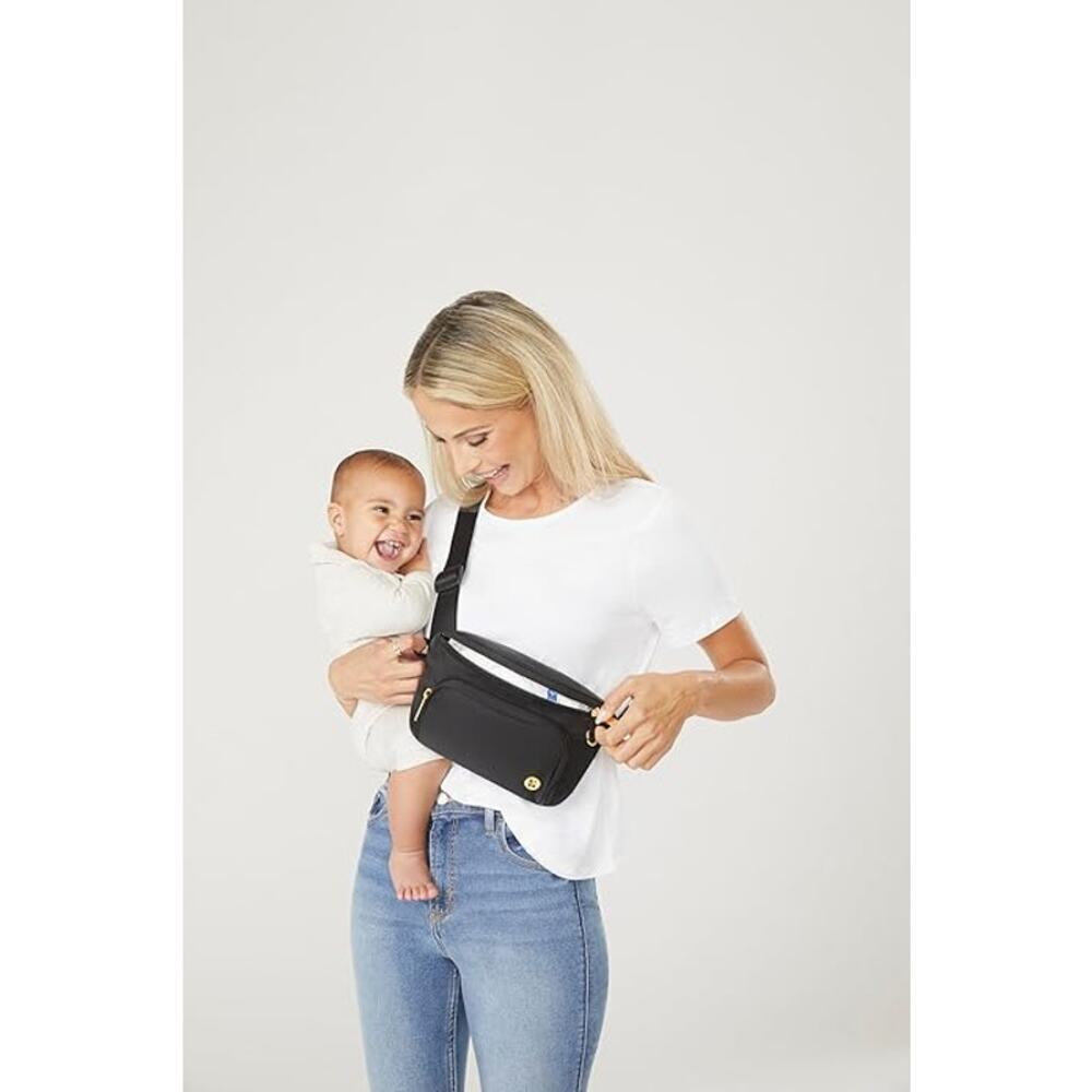 HUGGIES Diaper Bag Waistpack Crossbody Organizer Baby Travel Bag On the Go - Picture 3 of 5